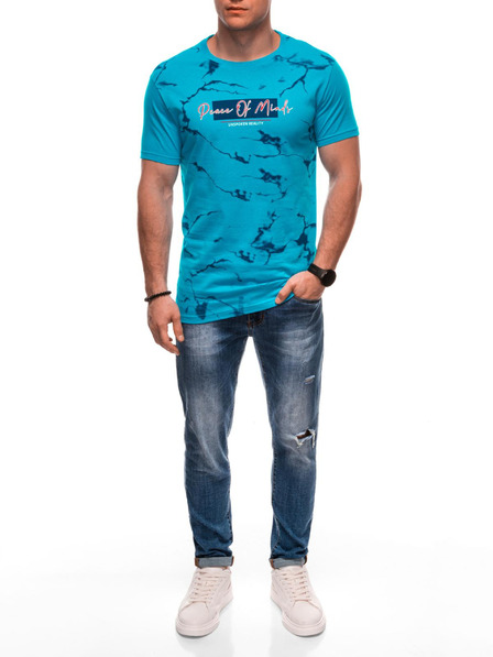 Edoti Herren T-Shirt mit Aufdruck 1982S - dunkelblau OTHER