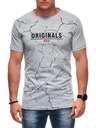 Edoti Herren T-Shirt mit Aufdruck S2033 - weiß OTHER