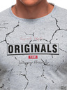 Edoti Herren T-Shirt mit Aufdruck S2033 - weiß OTHER