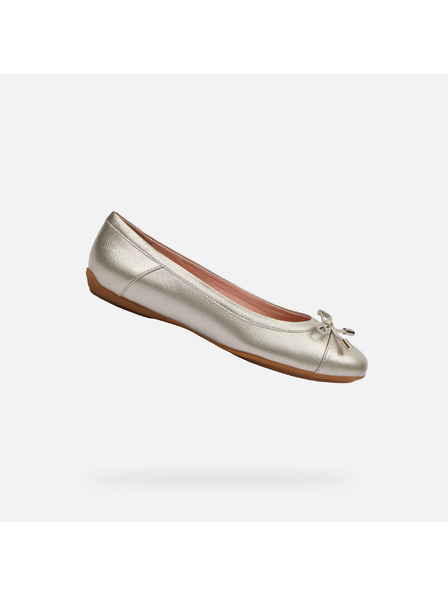 Geox Goldene Damen-Ballerinas Geox Charlene
