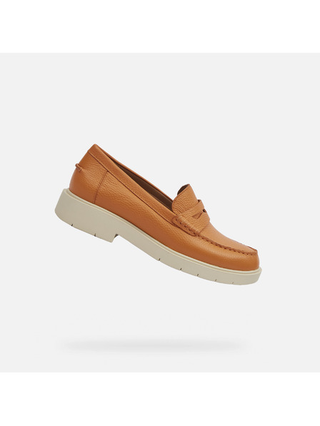 Geox Braune Damen-Mokassins Geox Spherica EC1