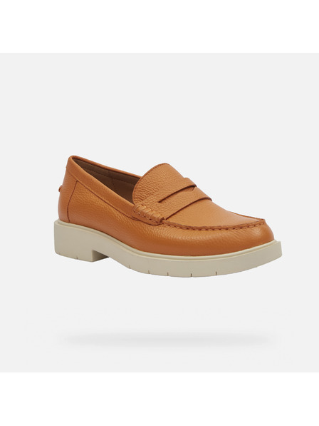 Geox Braune Damen-Mokassins Geox Spherica EC1