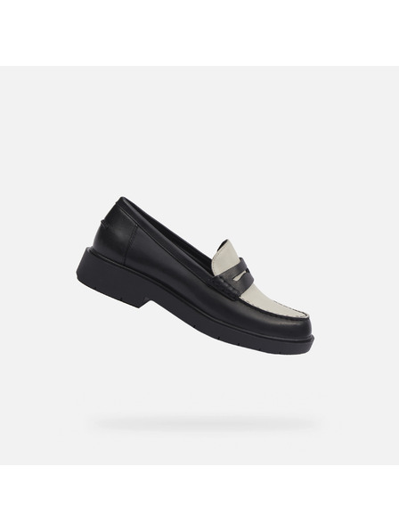 Geox Schwarze Damen-Mokassins Geox Spherica EC1