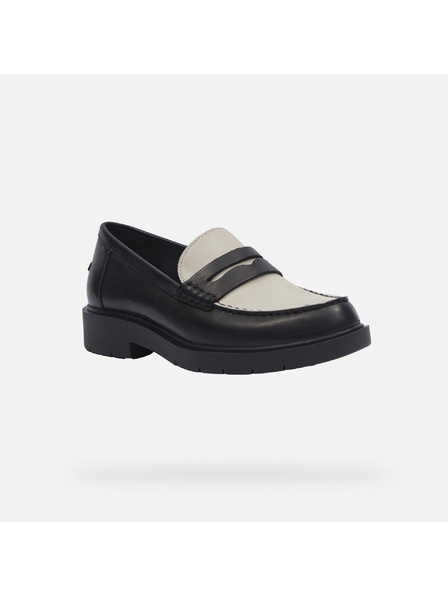 Geox Schwarze Damen-Mokassins Geox Spherica EC1
