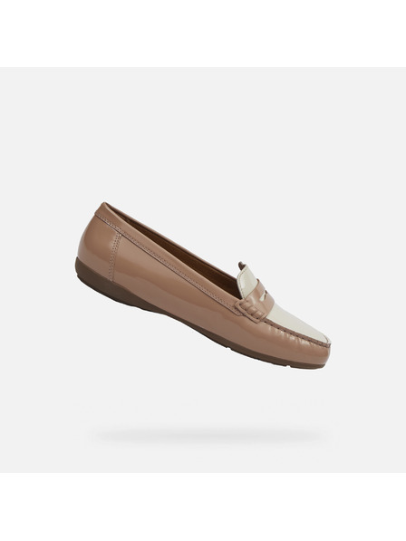 Geox Hellbraun Damen Geox Annytah moc loafers