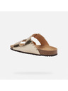 Geox Goldene Damen-Pantoletten Geox Brionia R