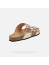 Geox Goldene Damen-Pantoletten Geox Brionia R