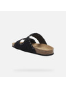 Geox Schwarze Damen-Pantoletten Geox Brionia R