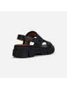 Geox Schwarze Damen-Sandalen Geox Lisbona A