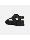 Geox Schwarze Damen-Sandalen Geox Lisbona A