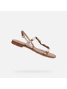 Geox Goldene Geox Maddalusiac Damensandalen