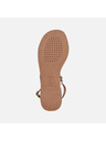 Geox Goldene Geox Maddalusiac Damensandalen