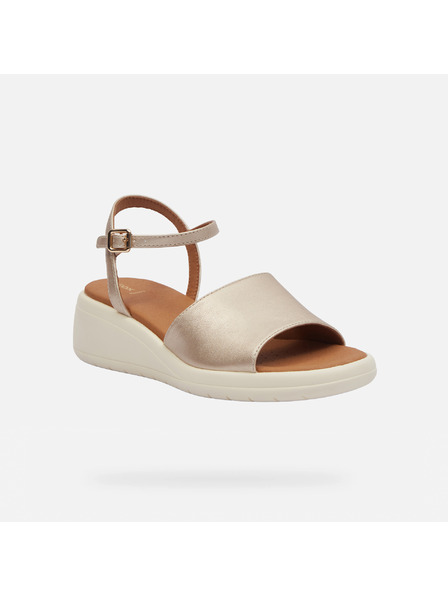 Geox Goldene Damen-Sandalen Geox Meliconia