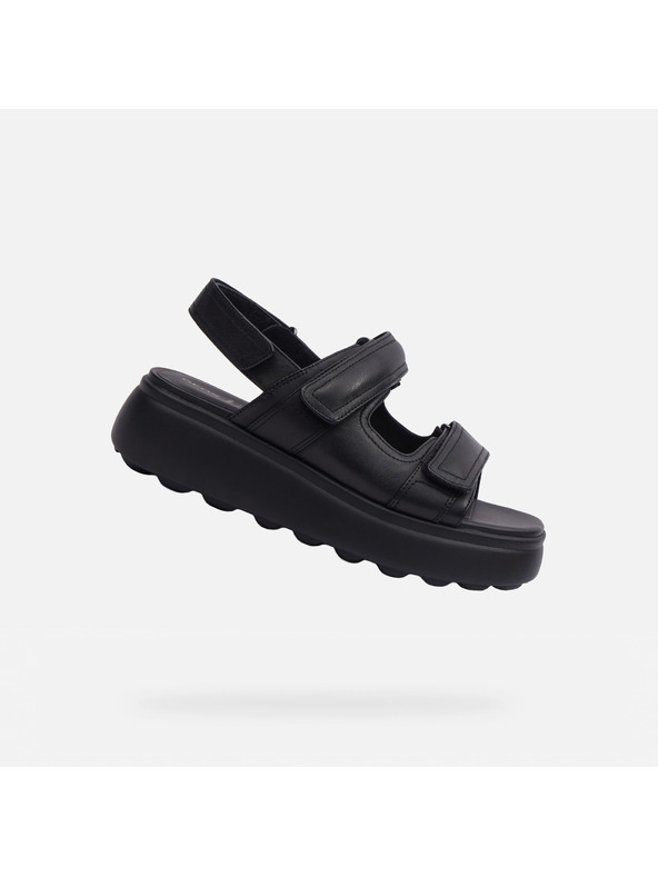 Geox Schwarze Damen-Sandalen Geox Spherica EC4.1 S