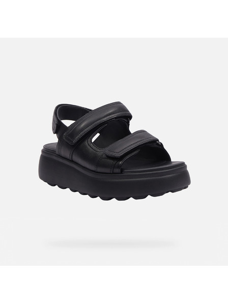 Geox Schwarze Damen-Sandalen Geox Spherica EC4.1 S