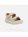 Geox Cremefarbene Damen-Sandalen Geox Spherica EC4.1 S