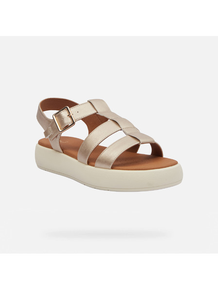Geox Goldene Damen-Sandalen Geox Camalei