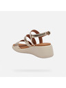 Geox Goldene Damen-Sandalen Geox Meliconia