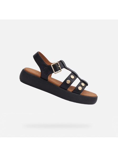 Geox Schwarze Damen-Sandalen Geox Camalei