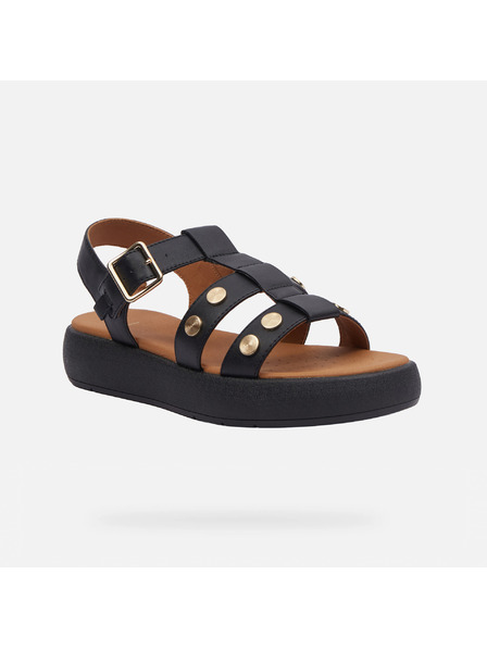 Geox Schwarze Damen-Sandalen Geox Camalei