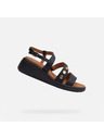Geox Schwarze Damensandalen Geox Meliconia