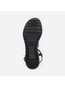 Geox Schwarze Damensandalen Geox Meliconia
