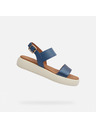Geox Hellblaue Damen-Sandalen Geox Camalei