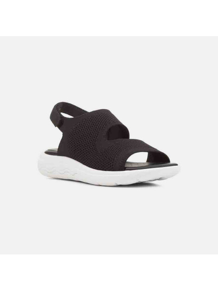 Geox Schwarze Damen-Sandalen Geox Spherica Ec5 A
