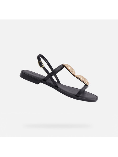 Geox Schwarze Damen-Sandalen Geox Maddalusiac