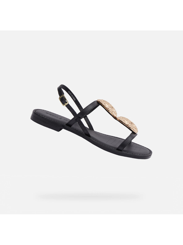 Geox Schwarze Damen-Sandalen Geox Maddalusiac