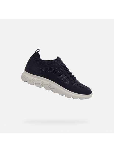 Geox Dunkelblau Damen Geox Spherica Turnschuhe