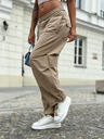 Edoti Damen Fallschirm-Hose PLR270 - Beige EDOTI
