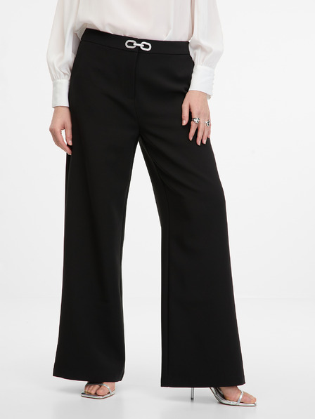 Orsay Schwarze Damen-Weitbeinhose ORSAY