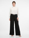 Orsay Schwarze Damen-Weitbeinhose ORSAY
