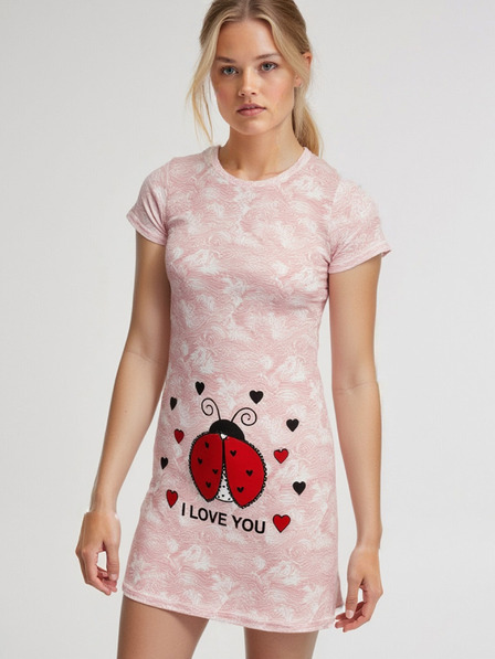 Edoti Damen Nachthemd Pyjama 258ULR - Mint OTHER