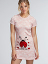 Edoti Damen Nachthemd Pyjama 258ULR - Mint OTHER
