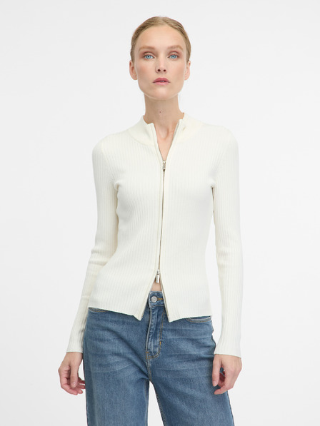 Orsay Cremefarbene Damen-Strickjacke ORSAY