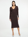 Orsay Braunes Damen-Midikleid ORSAY