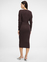 Orsay Braunes Damen-Midikleid ORSAY