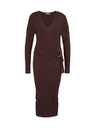 Orsay Braunes Damen-Midikleid ORSAY