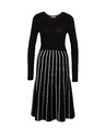 Orsay Schwarzes knielanges Damenkleid ORSAY