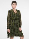 Orsay Grünes knielanges Damenkleid ORSAY
