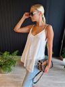 Edoti Damen-Spitzentop im Boho-Stil SLR092 - weiß OTHER