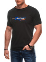 Edoti Herren T-Shirt mit Aufdruck 1982S - dunkelblau OTHER