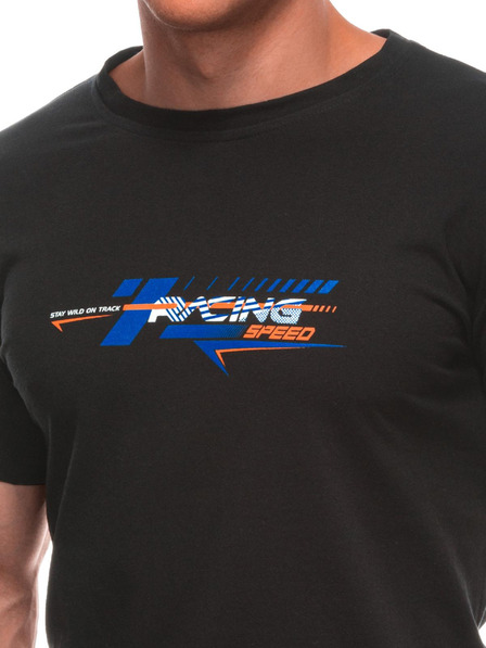 Edoti Herren T-Shirt mit Aufdruck 1982S - dunkelblau OTHER