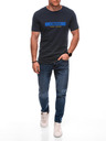 Edoti Herren T-Shirt mit Aufdruck S2033 - weiß OTHER