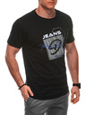 Edoti Herren T-Shirt mit Aufdruck S2033 - weiß OTHER