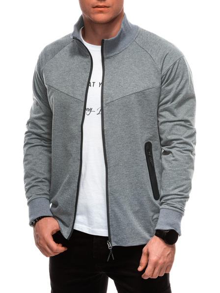 Edoti Herren Sweatjacke B1709 - grau OTHER