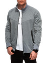 Edoti Herren Sweatjacke B1709 - grau OTHER