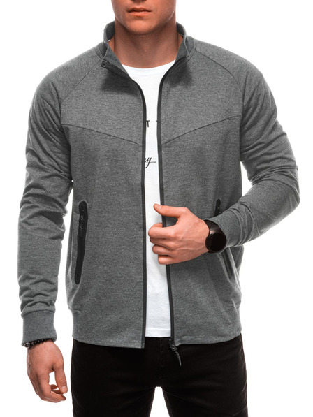 Edoti Herren Sweatjacke B1709 - grafit OTHER